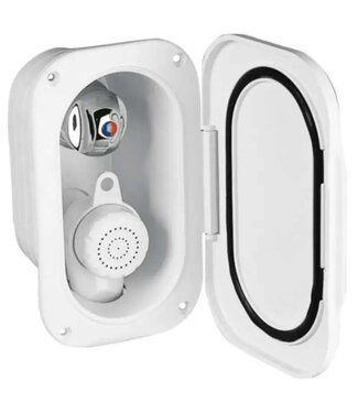 NUOVO RADE HEKDOUCHE WARM AND COLD WATER WHITE