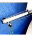 WINDESIGN Uithaulsysteem voor Laser® 4.7 met een gesplitste 3 mm Dyneema® primaire lijn met een 29 mm Harken Ti-Lite blok. Gemaakt met een grote lus die om het uiteinde van de giek past voor snelle ontgrendeling. Wordt geleverd met een 4 mm DB-Racing secundaire stu