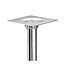 BARKA MONTAGEPLAAT VAST 220x220mm