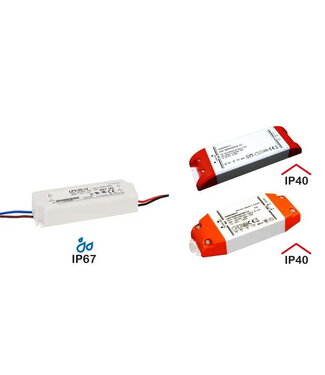 INVERTER POWER SUPPLY 220V / 12V 100W IP67