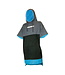 WINDESIGN De dikke en warme 300 g/m² Terry microvezelstof beschermt je tegen wind en kou en geeft je een comfortabel gevoel. Door de openingen aan de zijkant heb je toegang onder de poncho waardoor je je gemakkelijk kunt omkleden na je sportactiviteit.