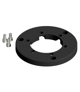 LOPOLIGHT 400-404 ROUND PE B.PLATE 130MM