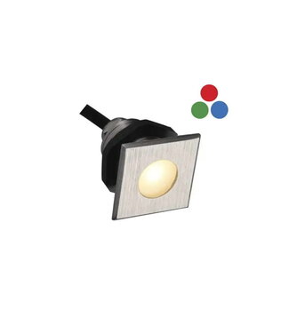 NAUTICLED RGB IP67 PC Square SPOT 35X35/25X38 12V