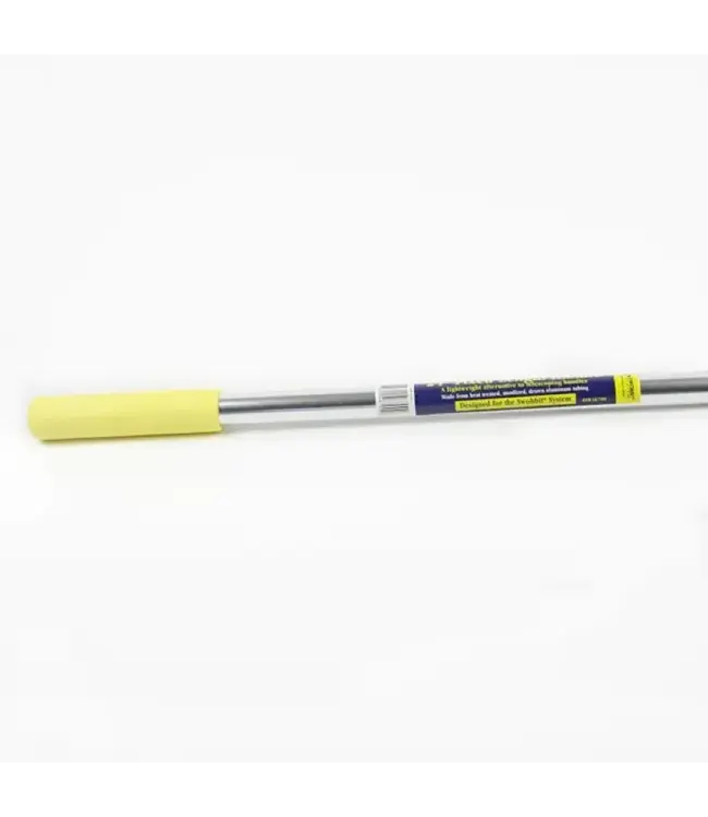 SWOBBIT Standaard lengte steel voor de meest voorkomendeschoonmaak werkzaamheden. Vervaardigd uit aluminium.