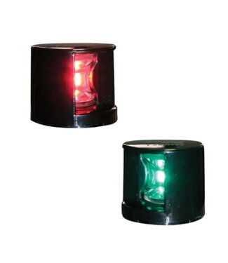 LALIZAS SET NAVIGATIELAMPEN DECK MOUNT FOS LED 12 Black