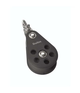 BARTON BTSQ4 SINGLE SHEAVEBLOK+SLUITING 12 MM