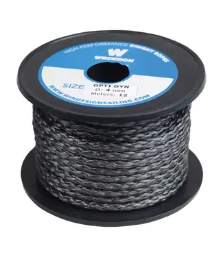 WINDESIGN MINI REEL DYNEEMA 4.0 MM COATED 12 M