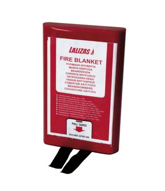LALIZAS BRANDDEKEN IN PVC HOLDER 120x180 cm
