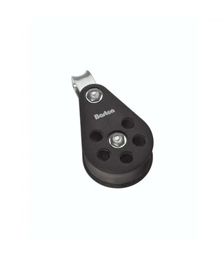 BARTON RST5 SINGLE SHEAVE CHROME BLOCK 12 MM,BALL BEARING