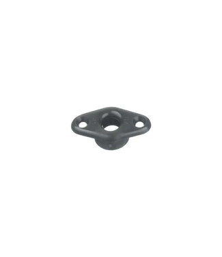 HOLT THROUGH-HULL FITTING BLACK PLASTIC HA139