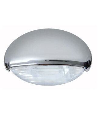 Quick EYELID CHROME LED BLUE IP65 46MM 10-30V
