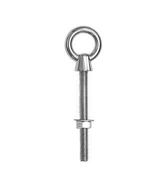 EYE BOLT WITH RING AND NUT S.STEEL M12x120 mm