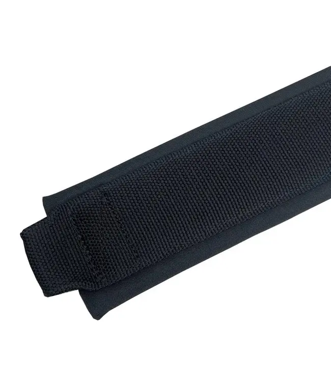 WINDESIGN Extra brede gevoerde hangband voor comfortabel uithangen. Zwart band bedekt met schuimrubber en gevoerd in scheurvrij weefsel.