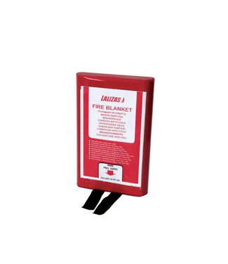 LALIZAS BRANDDEKEN IN PVC HOLDER 100x100 cm