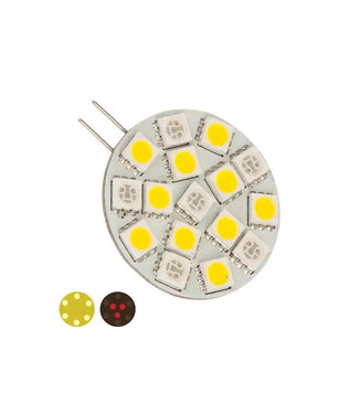 NAUTICLED G4 DUAL 10-30V 2.5W/20W WHITE/RED SIDE PIN
