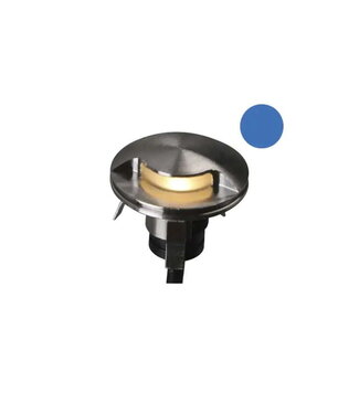 NAUTICLED BLUE IP67 316 STEP LIGHT 1S 28/20X19 12V