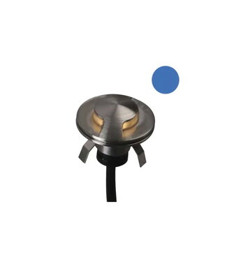 NAUTICLED BLUE IP67 316 STEP LIGHT 2S 28/20X19 12V