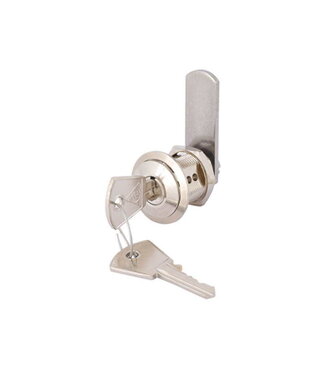 Olccese Ricci LUIKCILINDERSLOT CHROME 25MM INCL..SLEUT