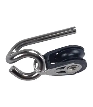 WINDESIGN HOOK FOR FOOT ROPE LASER®/ILCA® WITH 20 MM BALL BEARING BLOCK