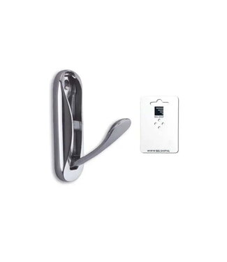 FORESTI & SUARDI COAT HOOK FOLD-OUT CHROME