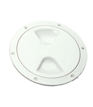 BARTON SCREW CAP ROUND IN WHITE AND BLACK 130 mm