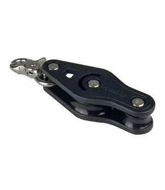 Optiparts 34/20 MM VIOLIN BLOCK WITH EX1372 SNAP SHACKLE