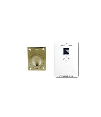 Olccese Ricci HATCH RING BRASS 50x40 mm - blister card