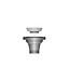 BARKA AFVOER RECHT 110MM 38MM (1 1/2")