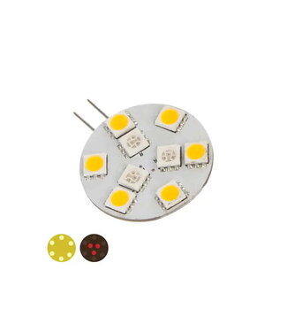 NAUTICLED G4 DUAL W/RD 10-30V, 0,5/1.4/10W SIDEPIN