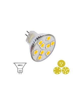 NAUTICLED MR11 3 STEP DIM WW 10-30V, 0,8/1.4/2.0W