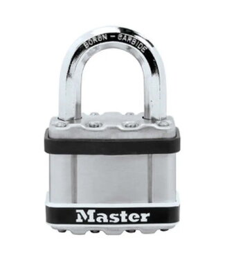 Masterlock PADLOCK S.STEEL LAMINATED 51 MM