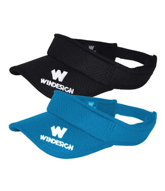 WINDESIGN ZONNEKLEP ZWART