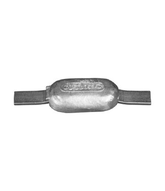 TECNOSEAL HULL ANODE LASSTRIP ZINC 200MM 1.0KG