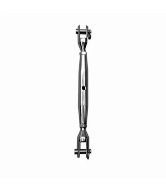 RIGGING SCREW CLOSED, FORK/FORK S.STEEL M10 - blister card