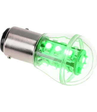 NAUTICLED BAY15D 10-35VDC 3.6/25W GREEN