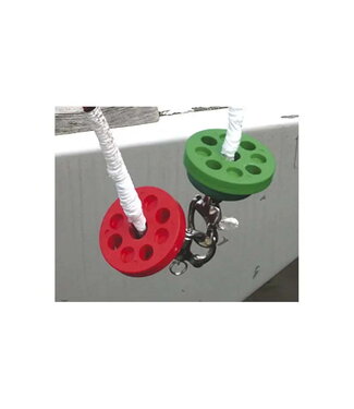 FORESPAR SHACKLE PROTECTOR 2-1/4"DIA X 3/8" Green