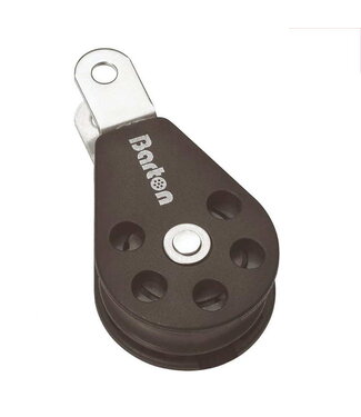 BARTON SINGLE SHEAVEBLOK FIXED WITH PIN 10MM