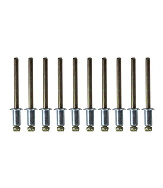 Optiparts POP RIVET MONEL OPEN 6.4X12.5 =10PCS=