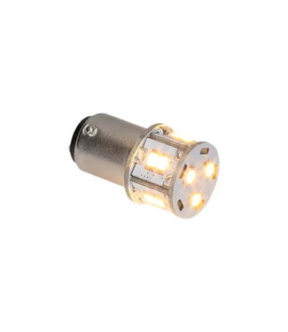 NAUTICLED BA15D DOUBLE 10-35VDC 2.0W/20W WW