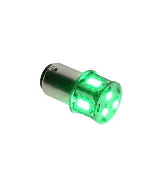 NAUTICLED BAY15D 10-35VDC 2.2/20W GREEN