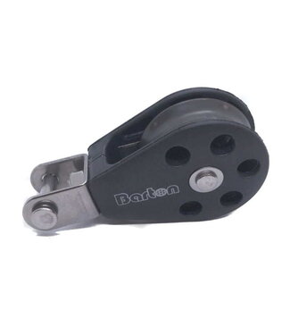 BARTON SINGLE SHEAVEBLOK FIXED WITH PIN 8MM