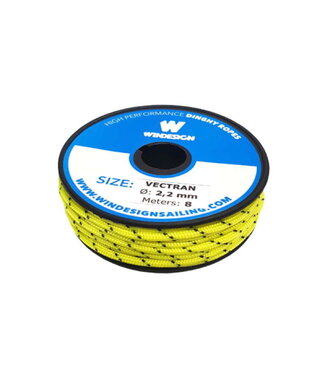 Optiparts Mini Reel 2.2 mm fluor yellow - 8 mm