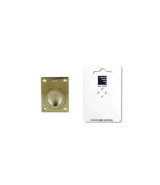 Olccese Ricci HATCH RING BRASS 40x30 mm - blister card