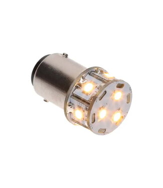 NAUTICLED BA15S SINGLE 10-35VDC 1W/10W WW