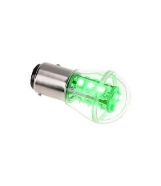 NAUTICLED BAY15D 10-35VDC 1.2/10W GREEN