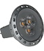 NAUTICLED MR11, GU4 base LED, with internal 10-30VDC stabilizing driver, 2700K CCT, Ra>85.