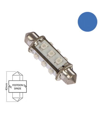 NAUTICLED F42OMNI12BL FESTOON 42 10-30VDC 1.2W/10W
