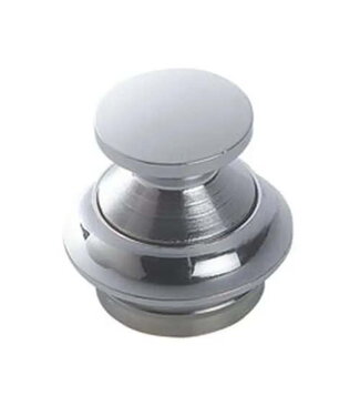 FORESTI & SUARDI DRUKKNOP+RING 28MM CHROME