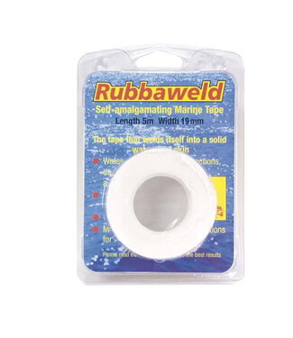Rubbaweld RUBBAWELD WHITE 25MM 10M TAPE