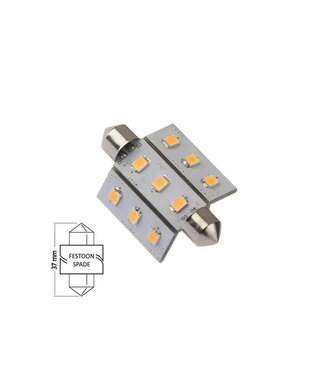 NAUTICLED FESTOON 37MM 10-35VDC 2.0W/15W WW